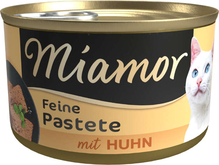 Miamor Katzen-Nassfutter Pastete mit Huhn